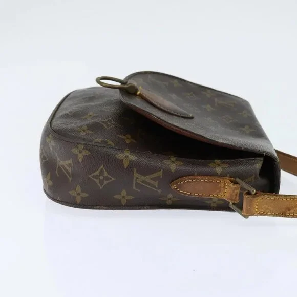 LOUIS VUITTON Monogram Saint Cloud GM Shoulder Bag M51242 LV Auth 150423 - Picture 5 of 16